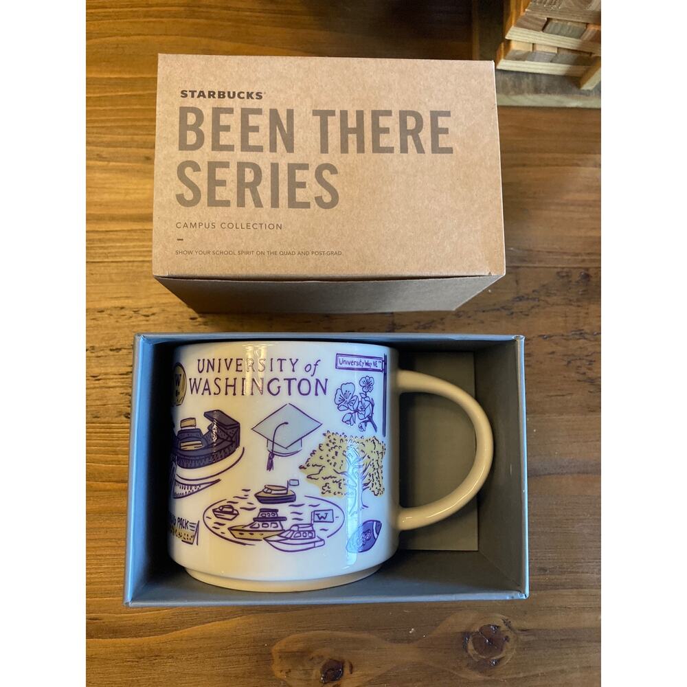 University of Washington Starbucks been there series 14 oz mug